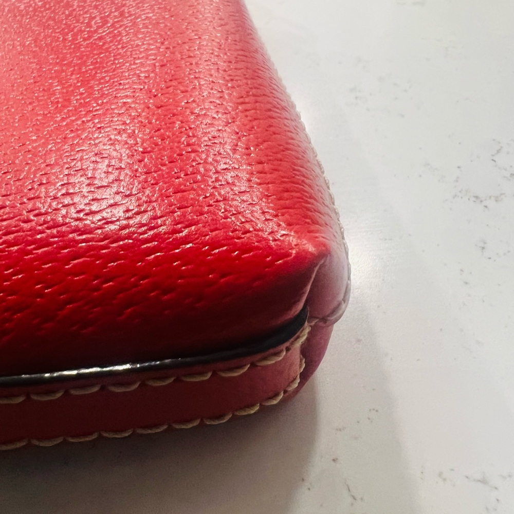 kate spade red leather chain-strap crossbody - Picture 7 of 11
